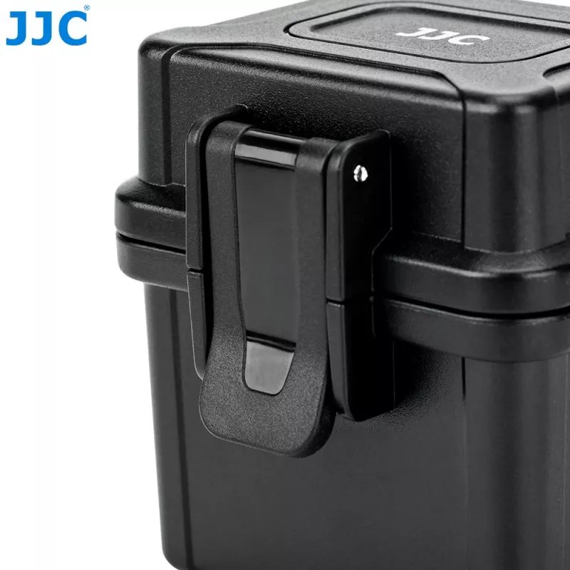JJC Aufbewahrungstasche für Akkus und Speicherkarten für Kamera - Schwarz (JBC-BAT4)