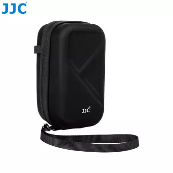 JJC Kameratasche für Olympus Tough TG-7, TG-6, TG-5, TG-4, TG-3, TG-2, TG-1 (Schwarz)