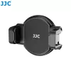 JJC MS-SPC1 Schwarzer Magnetischer Handyhalter mit 1/4 inch-Gewinde und 2 Kaltgeräteschuhhalterungen für iPhone MagSafe