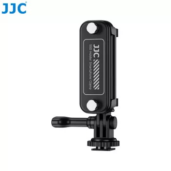 JJC SPC-S25 360° Stativhalterung für Smartphone, SSD und GoPro mit 1/4 inch-Gewinde und Arca-Swiss-Basis