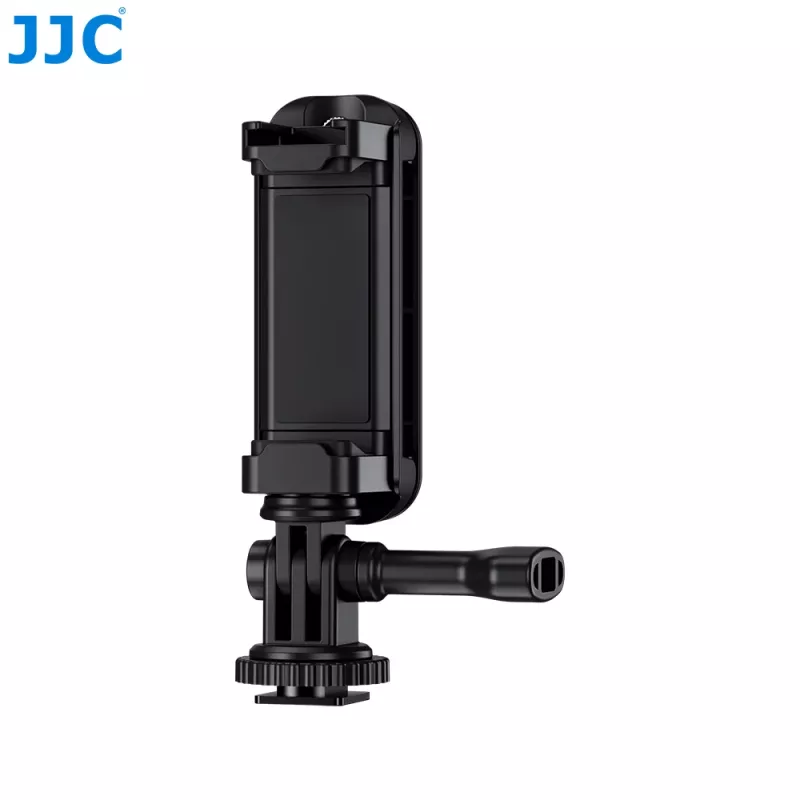 JJC SPC-S25 360° Stativhalterung für Smartphone, SSD und GoPro mit 1/4 inch-Gewinde und Arca-Swiss-Basis