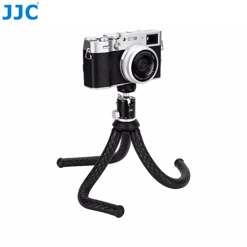 JJC BH-CM1 3D Aluminium-Kugelkopf mit 1/4 inch-Gewinde und Skala für Kamera