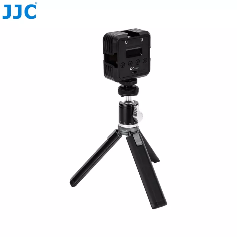 JJC BH-CM1 3D Aluminium-Kugelkopf mit 1/4 inch-Gewinde und Skala für Kamera
