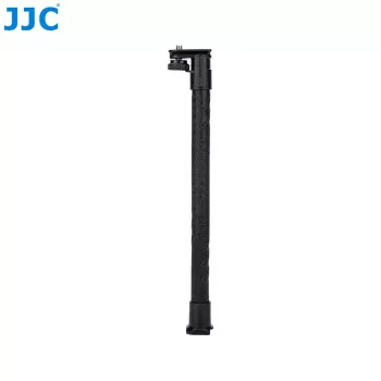 JJC Flexibler Schwanenhals-Verlängerungsarm mit 1/4 inch-Gewinde und Kaltgerätefuß - Schwarz