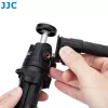 JJC Flexibler Schwanenhals-Verlängerungsarm mit 1/4 inch-Gewinde und Kaltgerätefuß - Schwarz