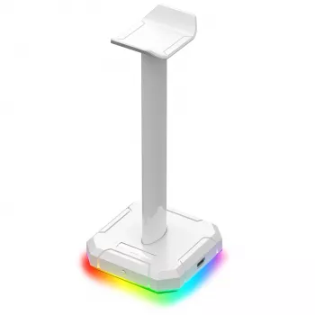 Redragon Scepter PRO HA300-W Gaming Headset Stand mit RGB-Beleuchtung, Weiß