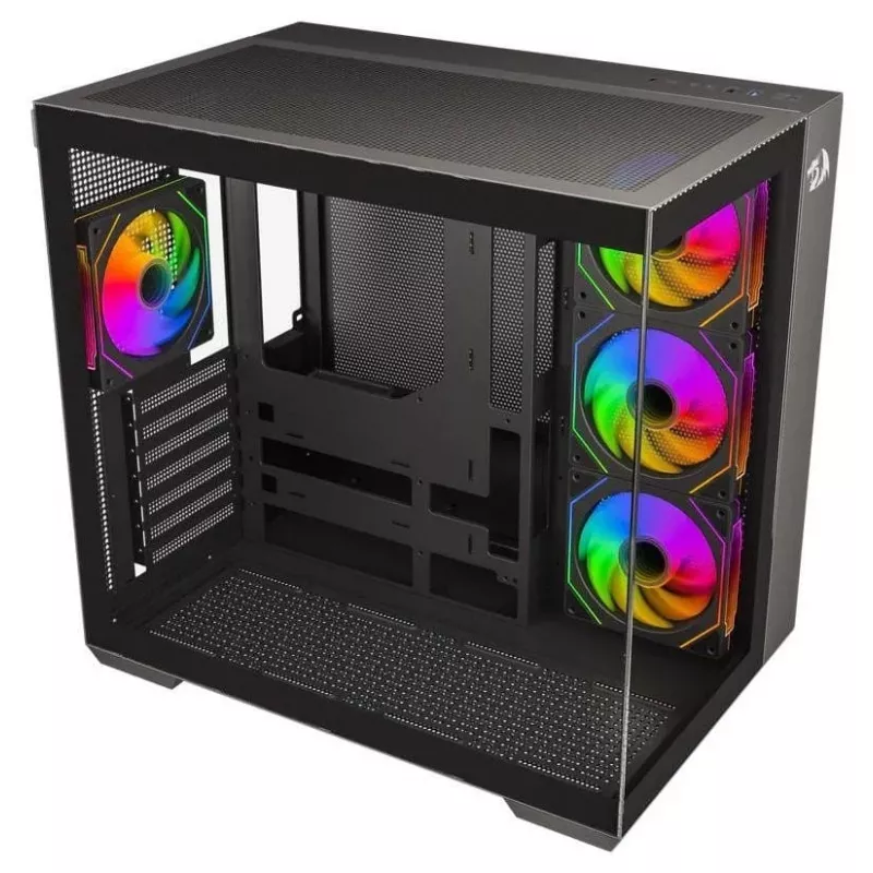 Redragon EVO ARGB GC-623-PRO Mid-Tower Gaming Case, Black