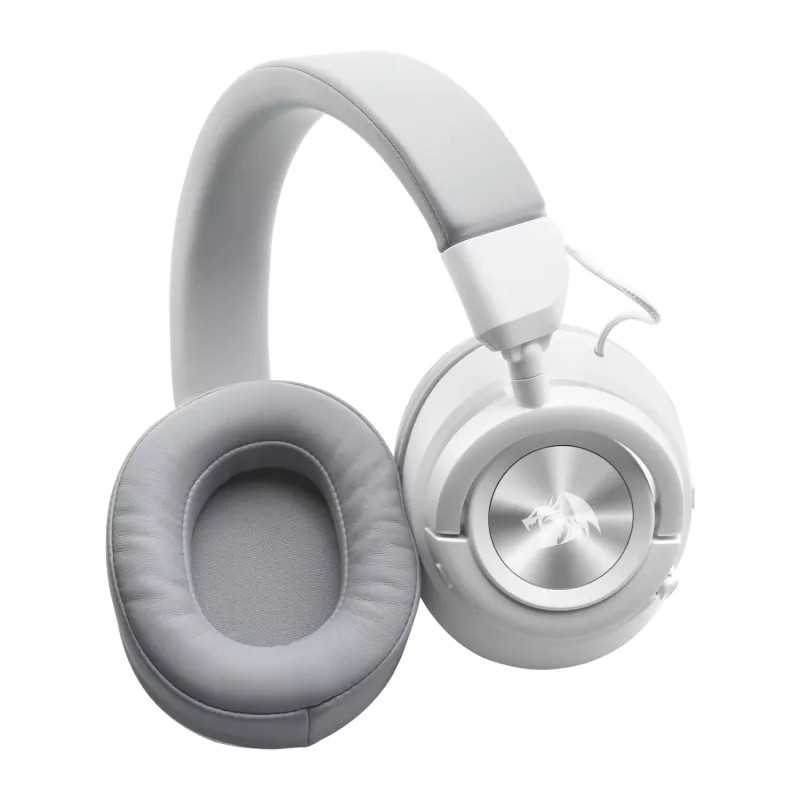 Redragon Spectra Pro H889WG kabelloses Over-Ear-Gaming-Headset, virtueller 7.1-Sound, Weiß