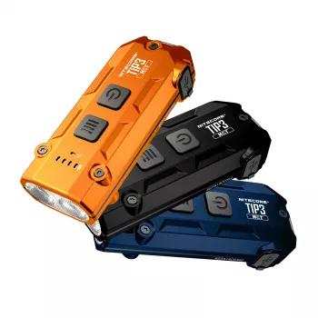 Nitecore TIP3 Schlüsselanhänger-Taschenlampe, Blau, 720 Lumen