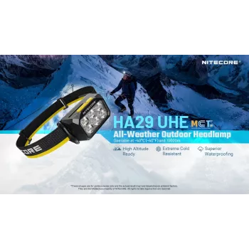 Nitecore HA29 UHE Stirnlampe 1200 Lumen