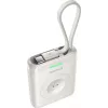 Baseus EnerFill FW11 5W Power Bank für Apple Watch mit integriertem Kabel - Weiß