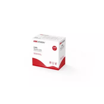Hikvision DS-1LN6-UE-W Cat6 UTP Installationskabel 305m Grau