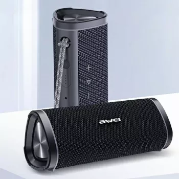 AWEI Y331 Tragbarer Bluetooth-Lautsprecher 5W IPX6 Schwarz