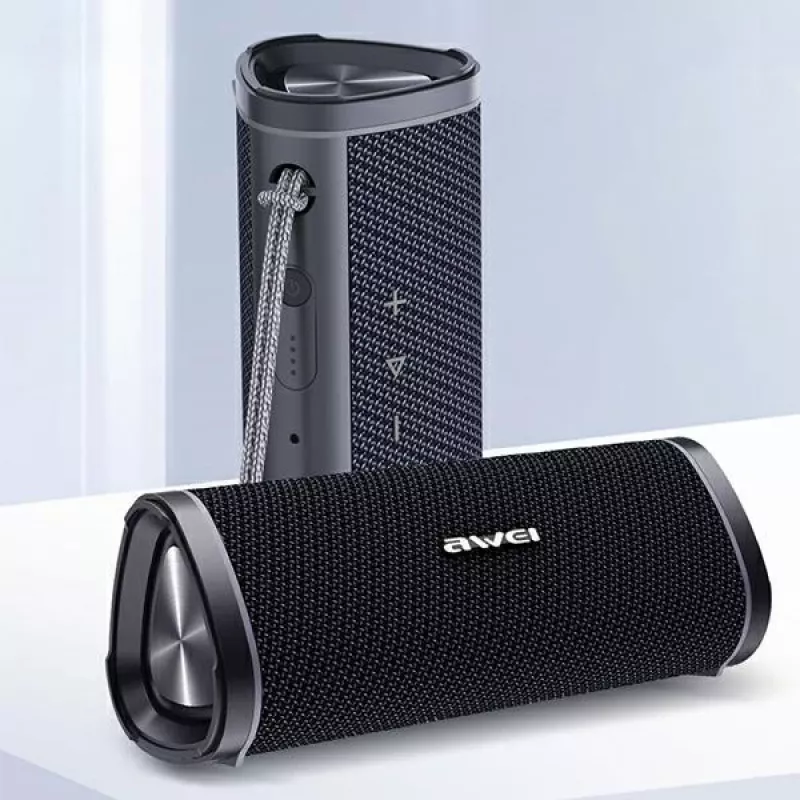 AWEI Y331 Tragbarer Bluetooth-Lautsprecher 5W IPX6 Schwarz