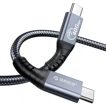 ORICO Thunderbolt 4 Kabel USB-C 40 Gbit/s 8K60Hz PD 100W 2m Schwarz