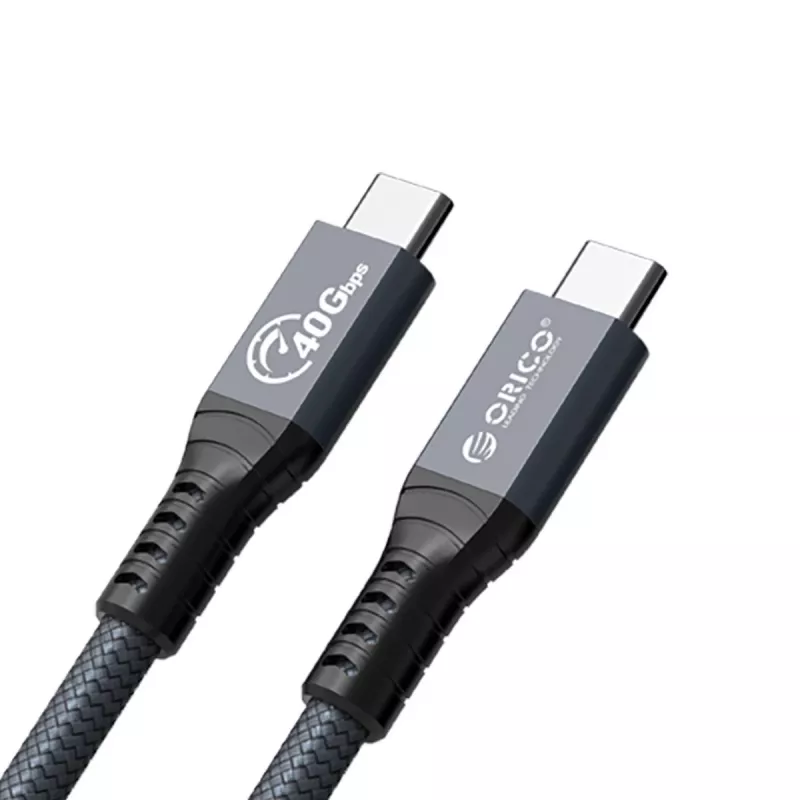 ORICO Thunderbolt 4 Kabel USB-C 40 Gbit/s 8K60Hz PD 100W 2m Schwarz