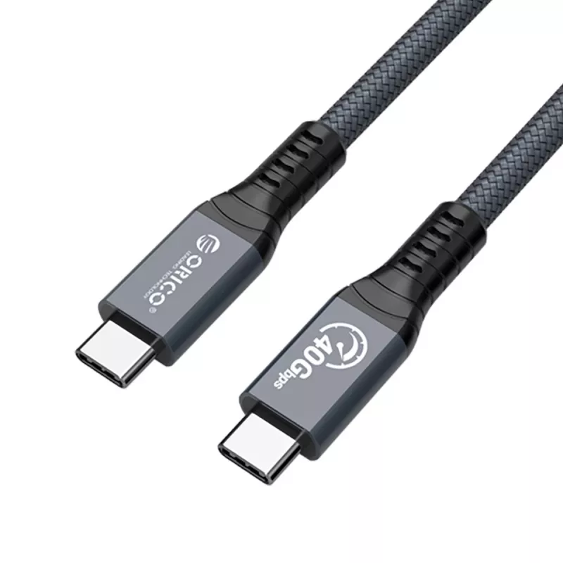 ORICO Thunderbolt 4 Kabel USB-C 40 Gbit/s 8K60Hz PD 100W 2m Schwarz