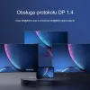ORICO Thunderbolt 4 Kabel USB-C 40 Gbit/s 8K60Hz PD 100W 2m Schwarz