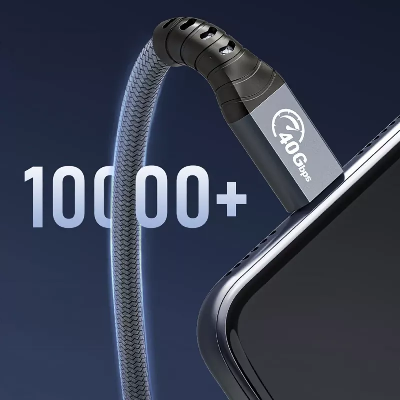 ORICO Thunderbolt 4 Kabel USB-C 40 Gbit/s 8K60Hz PD 100W 2m Schwarz