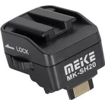 Meike SH20 Kalt- auf Blitzschuh-Adapter