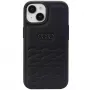 Audi GT Kunstleder Hartschale für iPhone 15 Plus / 14 Plus 6,7 inch - Schwarz