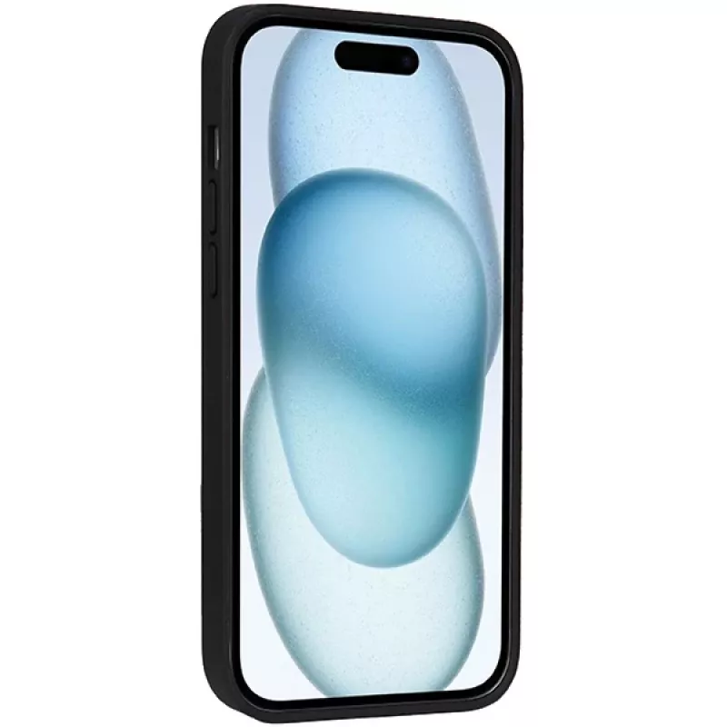 Audi Kunstleder MagSafe Hard Case für iPhone 15 Plus / 14 Plus 6,7 inch - Schwarz