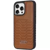 Audi Kunstleder MagSafe Hard Case für Apple iPhone 14 Pro Max 6,7 inch Braun