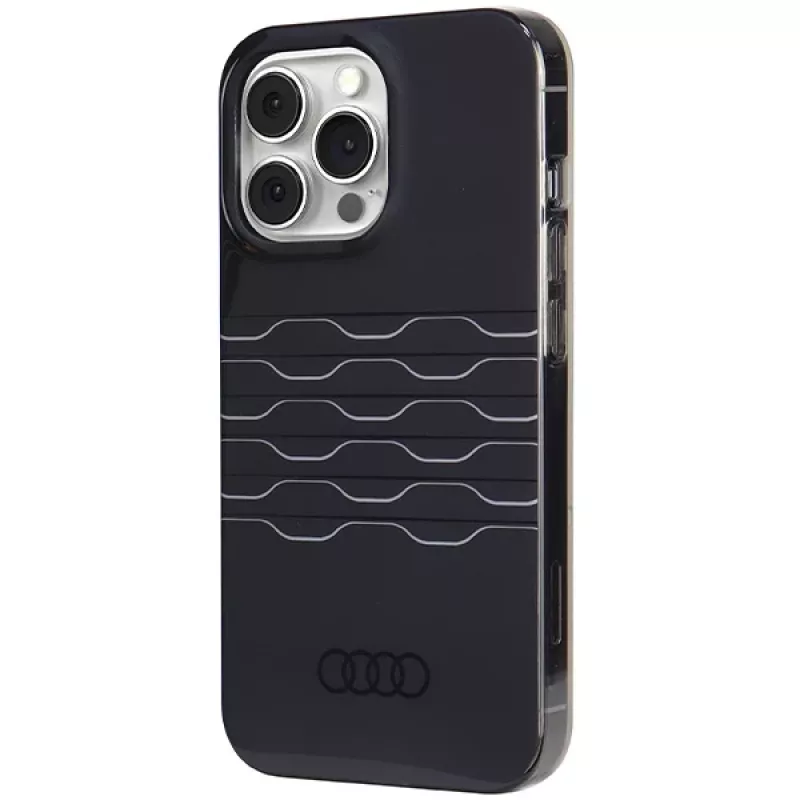 Audi IML MagSafe Case für iPhone 13 Pro / 13 6.1 Schwarz Hard Case