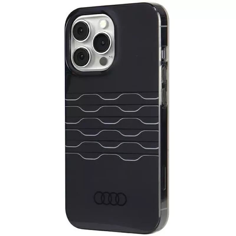 Audi IML MagSafe Case für iPhone 13 Pro Max 6,7 inch Schwarz Hartschale AU-IMLMIP13PM-A6/D3-BK