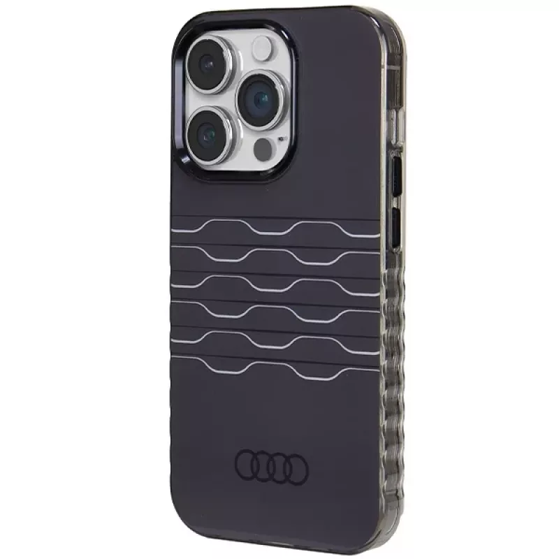 AUDI IML MagSafe Case für iPhone 14 Pro 6.1 Schwarz Hartschale AU-IMLMIP14P-A6/D3-BK