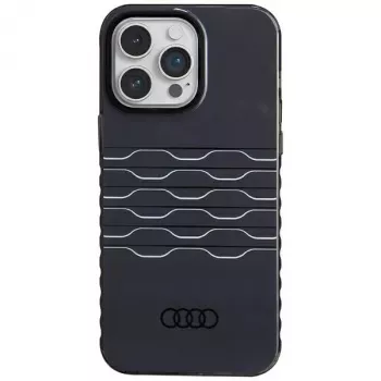 Audi IML MagSafe Case für iPhone 14 Pro Max 6,7 inch Schwarz Hardcase AU-IMLMIP14PM-A6/D3-BK