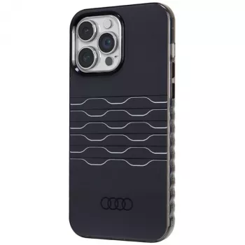 Audi IML MagSafe Case für iPhone 14 Pro Max 6,7 inch Schwarz Hardcase AU-IMLMIP14PM-A6/D3-BK