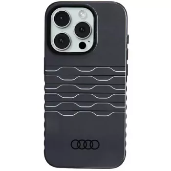 Audi IML MagSafe Case für iPhone 15 Pro 6.1 Black Hardcase