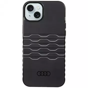 Audi IML MagSafe Case für iPhone 15 Plus / 14 Plus 6.7 Black Hardcase