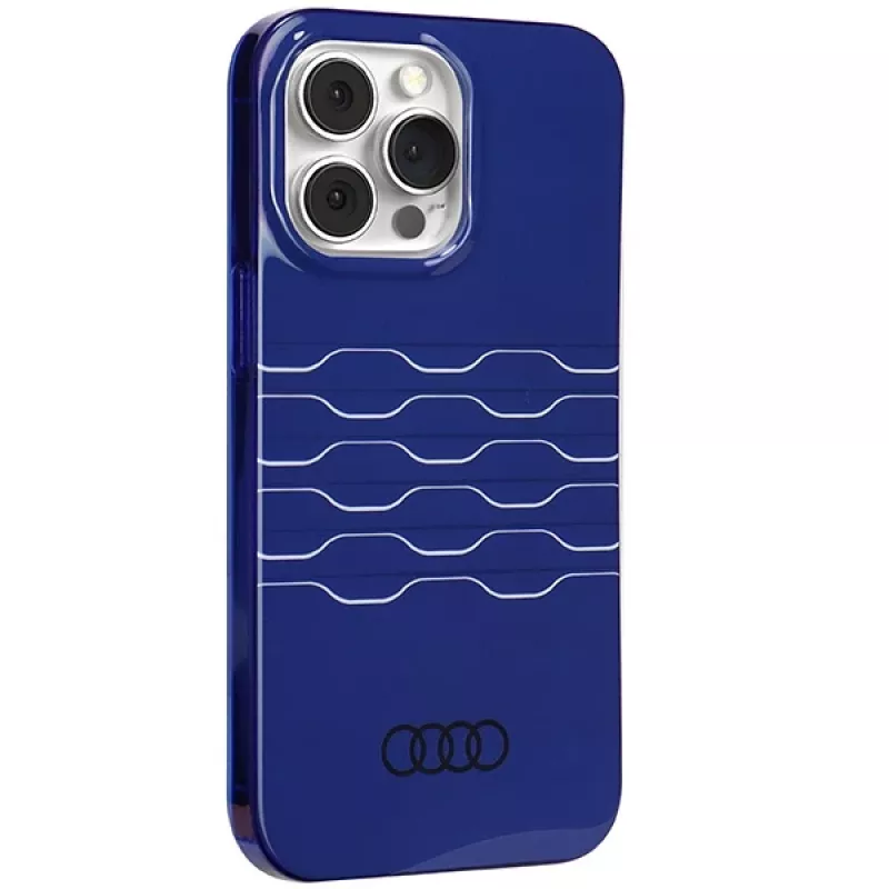 Audi IML MagSafe Case für iPhone 13 Pro / 13 6,1 inch Navy Blue Hardcase
