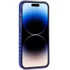 Audi IML MagSafe Case für iPhone 14 Pro 6,1 inch Navy Blue Hardcase AU-IMLMIP14P-A6/D3-BE