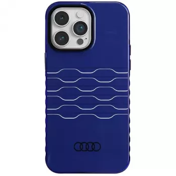 Audi IML MagSafe Case für iPhone 14 Pro Max 6,7 Navy Blue Hardcase