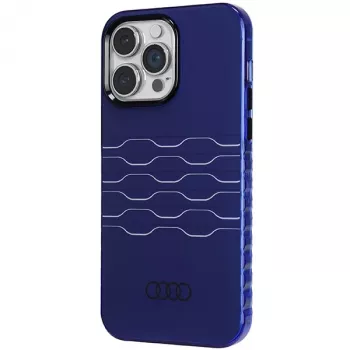 Audi IML MagSafe Case für iPhone 14 Pro Max 6,7 Navy Blue Hardcase