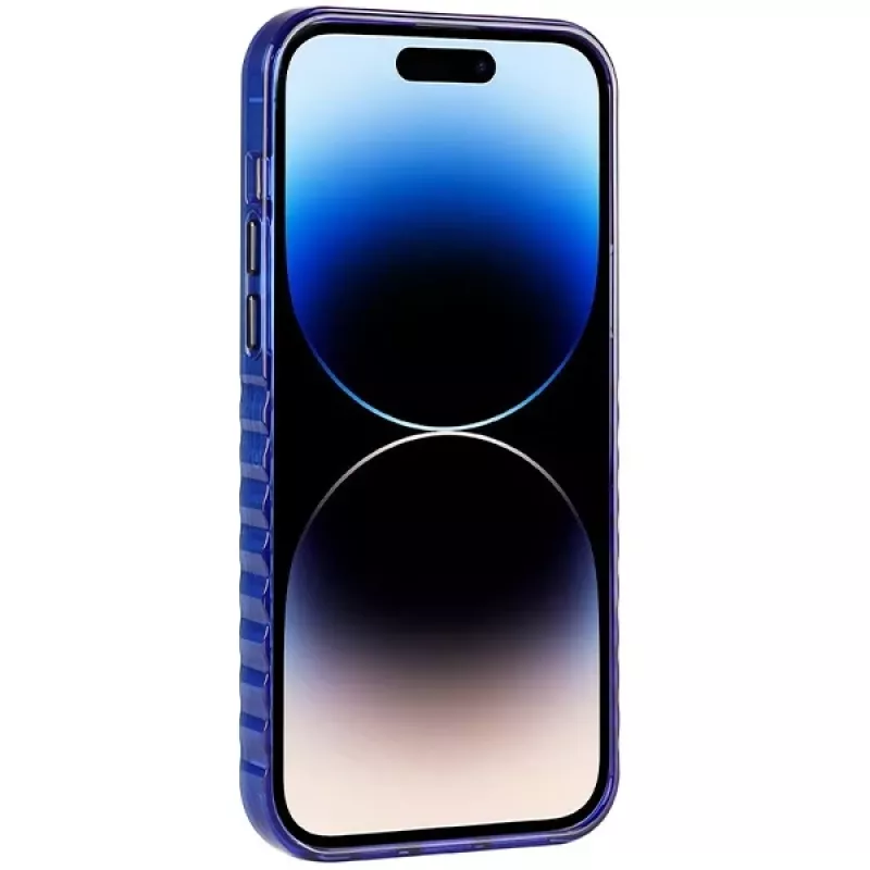 Audi IML MagSafe Case für iPhone 14 Pro Max 6,7 Navy Blue Hardcase
