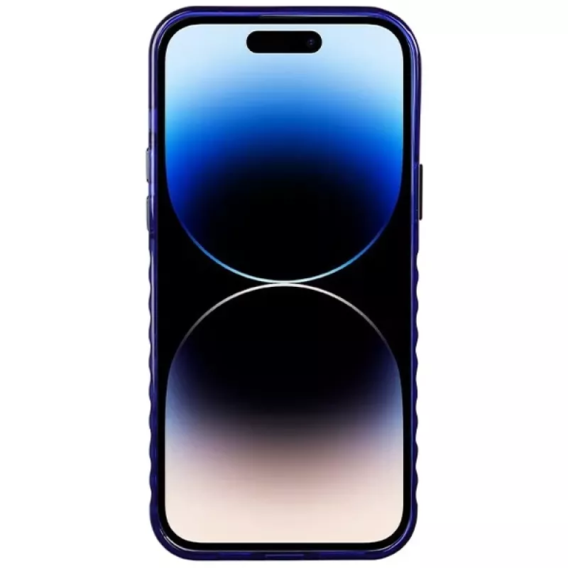 Audi IML MagSafe Case für iPhone 14 Pro Max 6,7 Navy Blue Hardcase