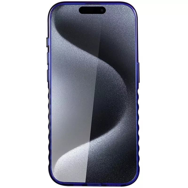 Audi IML MagSafe Case für iPhone 15 Pro Max 6,7 inch Navy Blue Hard Case