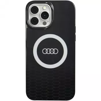 Audi IML Big Logo MagSafe Case für iPhone 13 Pro / 13 6,1 inch Schwarz Hartschale