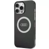 Audi IML Big Logo MagSafe Case für iPhone 13 Pro / 13 6,1 inch Schwarz Hartschale