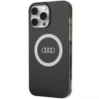 Audi IML Big Logo MagSafe Case für iPhone 13 Pro / 13 6,1 inch Schwarz Hartschale