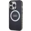 Audi IML Big Logo MagSafe Case für iPhone 14 Pro 6,1 inch Schwarz Hartschale