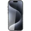 Audi IML Big Logo MagSafe Case für iPhone 15 Pro 6,1 inch Schwarz Hartschale