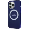 Audi IML Big Logo MagSafe Case für iPhone 13 Pro / 13 6.1 Navy Blue Hard Case