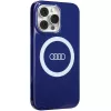 Audi IML Big Logo MagSafe Case für iPhone 13 Pro / 13 6.1 Navy Blue Hard Case