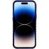 Audi IML Big Logo MagSafe Case für iPhone 14 Pro 6.1 Navy Blue Hardcase AU-IMLMIP14P-Q5/D2-BE