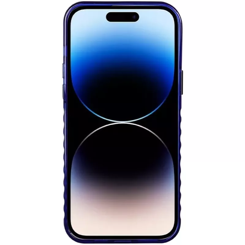 Audi IML Big Logo MagSafe Case für iPhone 14 Pro 6.1 Navy Blue Hardcase AU-IMLMIP14P-Q5/D2-BE